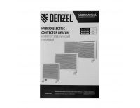  Конвектор гибридный электрический HybridX-2000, ИК нагреватель, цифровой термостат Denzel, фото 14 