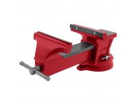  Тиски слесарные, 200 мм, поворотные, с наковальней Matrix, фото 3 