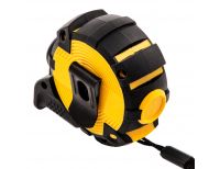  Рулетка 3м х 16мм, автоматич. фиксац., нейлон. покрытие, магнит. зацеп, двухстор. разметка Denzel, фото 2 
