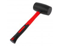  Киянка резиновая, 910 г, черная резина, фибергласовая рукоятка Matrix, фото 2 