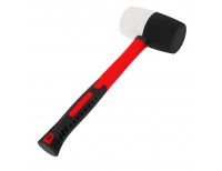  Киянка резиновая, 910 г, черно-белая резина, фибергласовая рукоятка Matrix, фото 2 