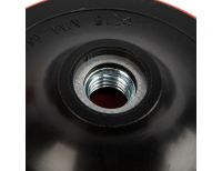  Насадка для дрели и УШМ с липучкой, 115 мм, с адаптером c М14 на d8 Сибртех, фото 4 