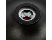  Насадка для дрели и УШМ с липучкой, 125 мм, с адаптером c М14 на d8 Сибртех, фото 4 