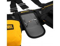  Пояс монтажника усиленный, с лямками, сумки поясные, держатель для молотка Denzel, фото 4 