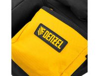  Пояс монтажника усиленный, с лямками, сумки поясные, держатель для молотка Denzel, фото 5 