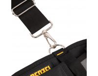  Пояс монтажника усиленный, с лямками, сумки поясные, держатель для молотка Denzel, фото 6 