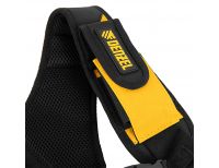  Пояс монтажника усиленный, с лямками, сумки поясные, держатель для молотка Denzel, фото 7 