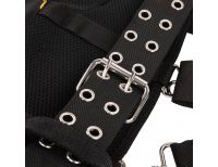  Пояс монтажника усиленный, с лямками, сумки поясные, держатель для молотка Denzel, фото 8 