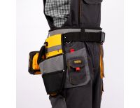  Пояс монтажника, сумки поясные, кобура для шуруповерта Denzel, фото 12 