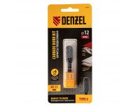  Борфреза по металлу твердосплавная, цилиндрическая закругленная, тип-С, 12 мм Denzel, фото 4 