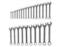  Набор ключей комбинированных, 5,5 - 32 мм, 27 шт., CrV, фосфатированные, ГОСТ 16983 Сибртех, фото 2 