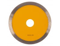 Диск алмазный отрезной 125 х 22,2 мм, сплошной, супертонкий, горячий пресс, мокрое резание Denzel, фото 2 