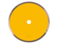  Диск алмазный отрезной 230 х 22,2 мм, сплошной, супертонкий, горячий пресс, мокрое резание Denzel, фото 2 