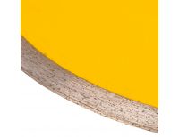  Диск алмазный отрезной 230 х 22,2 мм, сплошной, супертонкий, горячий пресс, мокрое резание Denzel, фото 3 