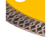  Диск алмазный отрезной 115 х 22,2мм, сплошной, супертонкий, горячий пресс, сухой/мокрый рез Denzel, фото 3 