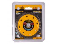  Диск алмазный отрезной 115 х 22,2мм, сплошной, супертонкий, горячий пресс, сухой/мокрый рез Denzel, фото 5 