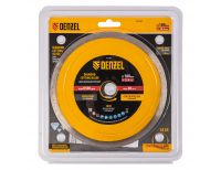  Диск алмазный сплошной, супертонкий, 180 х 25,4 мм, горячее прессование, мокрое резание Denzel, фото 5 
