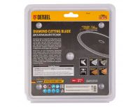  Диск алмазный сплошной, супертонкий, 180 х 25,4 мм, горячее прессование, мокрое резание Denzel, фото 6 