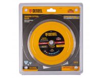  Диск алмазный сплошной, супертонкий, 200 х 25,4 мм, горячее прессование, мокрое резание Denzel, фото 5 