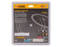  Диск алмазный сплошной, супертонкий, 200 х 25,4 мм, горячее прессование, мокрое резание Denzel, фото 6 