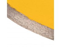  Диск алмазный сплошной, супертонкий, 250 х 25,4 мм, горячее прессование, мокрое резание Denzel, фото 3 