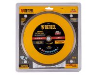  Диск алмазный сплошной, супертонкий, 250 х 25,4 мм, горячее прессование, мокрое резание Denzel, фото 5 