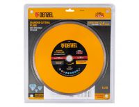  Диск алмазный сплошной, супертонкий, 300 х 25,4 мм, горячее прессование, мокрое резание Denzel, фото 5 