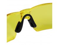  Очки защитные открытые, поликарбонатные, желтая линза, 2х комп.дужки Denzel, фото 8 