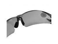  Очки защитные открытые, поликарбонатные, дымчатая линза, 2х комп.дужки Denzel, фото 5 