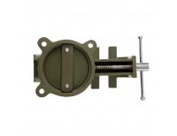  Тиски слесарные, 100 мм, стальные, поворотные Сибртех, фото 3 