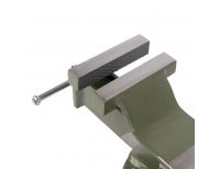  Тиски слесарные, 100 мм, стальные, поворотные Сибртех, фото 4 