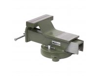  Тиски слесарные, 125 мм, стальные, поворотные Сибртех, фото 2 