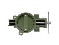  Тиски слесарные, 125 мм, стальные, поворотные Сибртех, фото 3 