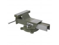  Тиски слесарные, 150 мм, стальные, поворотные Сибртех, фото 2 