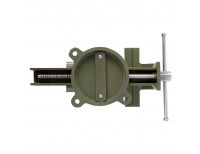  Тиски слесарные, 150 мм, стальные, поворотные Сибртех, фото 3 