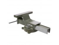  Тиски слесарные, 200 мм, стальные, поворотные Сибртех, фото 2 