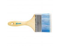  Кисть плоская "Евро" 4", искусственная щетина, деревянная ручка MTX, фото 2 