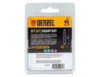  Бита двухсторонняя, PH2-PH2 х 45 мм, сталь S2, 10 шт. Denzel, фото 4 