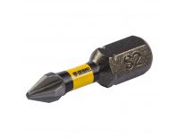  Бита IMPACT, PH1x25 мм, лазерная обработка шлица, сталь S2, 10 шт., Е 6,3 Denzel, фото 3 