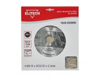  Пильный диск Elitech 1820.055800, фото 1 