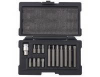  Набор бит TORX, хвостовик-шестигранник, 10 мм, CrV, 15 предметов Stels, фото 4 