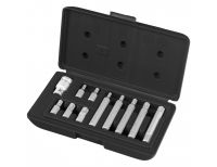  Набор бит SPLINE, шестигранный хвостовик 1/2'', CrV, 10 мм, 11 предметов Stels, фото 2 