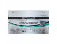  Набор инструментов, 1/4", CrV, пластиковый кейс 57 предметов Stels, фото 7 