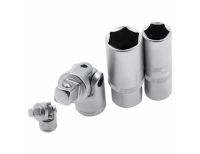  Набор инструментов, 1/2", 1/4", CrV, пластиковый кейс 76 предметов Stels, фото 7 