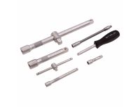  Набор инструментов, 1/2", 1/4", CrV, пластиковый кейс 82 предмета Stels, фото 7 