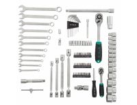  Набор инструментов, 1/2", 1/4", CrV, пластиковый кейс 88 предметов Stels, фото 4 