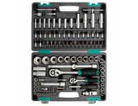  Набор инструментов, 1/2", 1/4", CrV, пластиковый кейс 94 предмета Stels, фото 3 