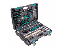  Набор инструментов, 1/2", Cr-V, S2, усиленный кейс, 58 предметов Stels, фото 2 