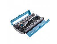  Набор торцевых головок, трещотка 120 зубьев, 1/2", CrV, 36 предметов Gross, фото 4 