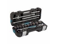  Набор инструментов, 1/2", CrV, 120 зубьев, 24 предмета Gross, фото 2 